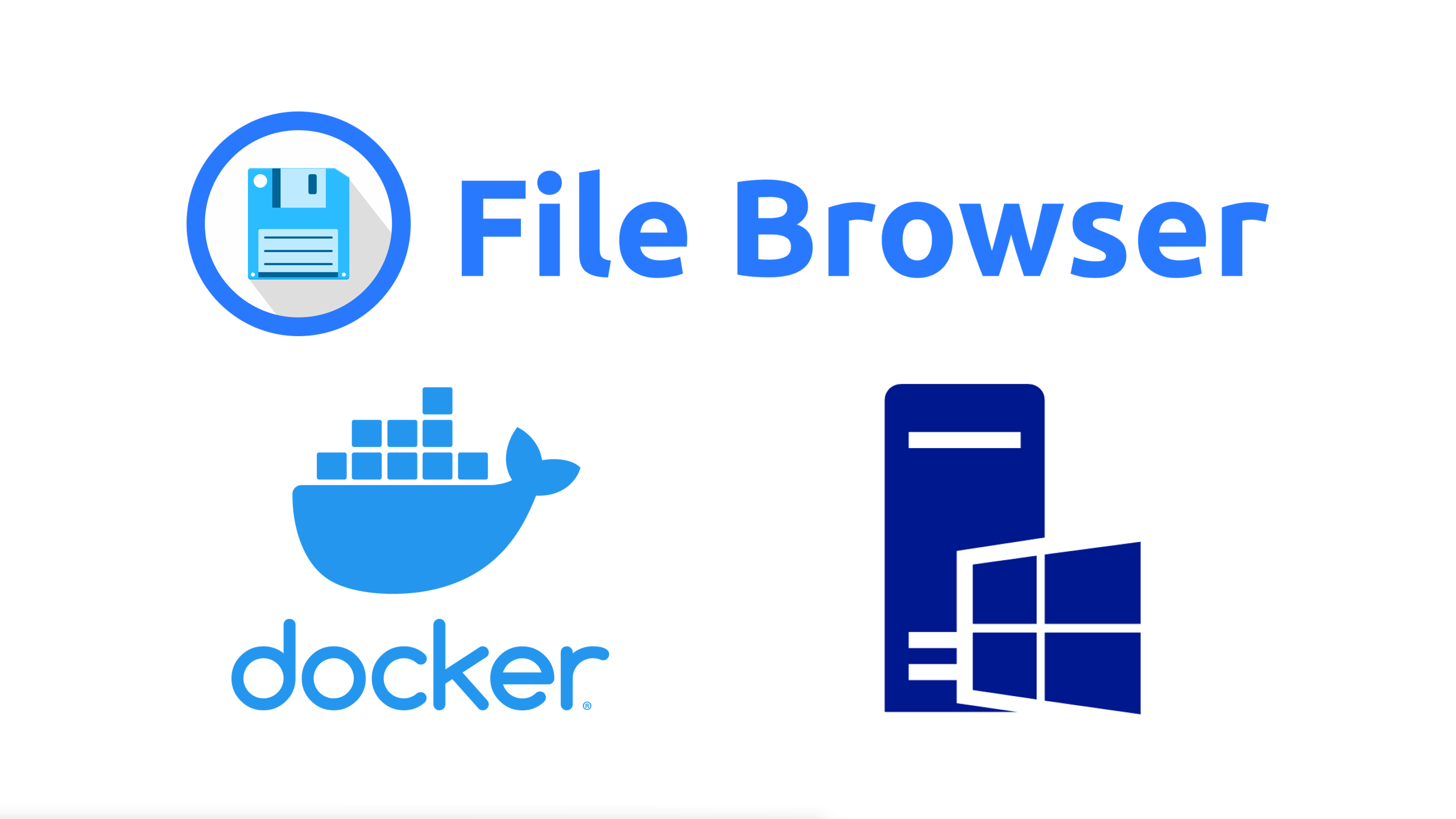 Exploring files from a Windows container host through Filebrowser