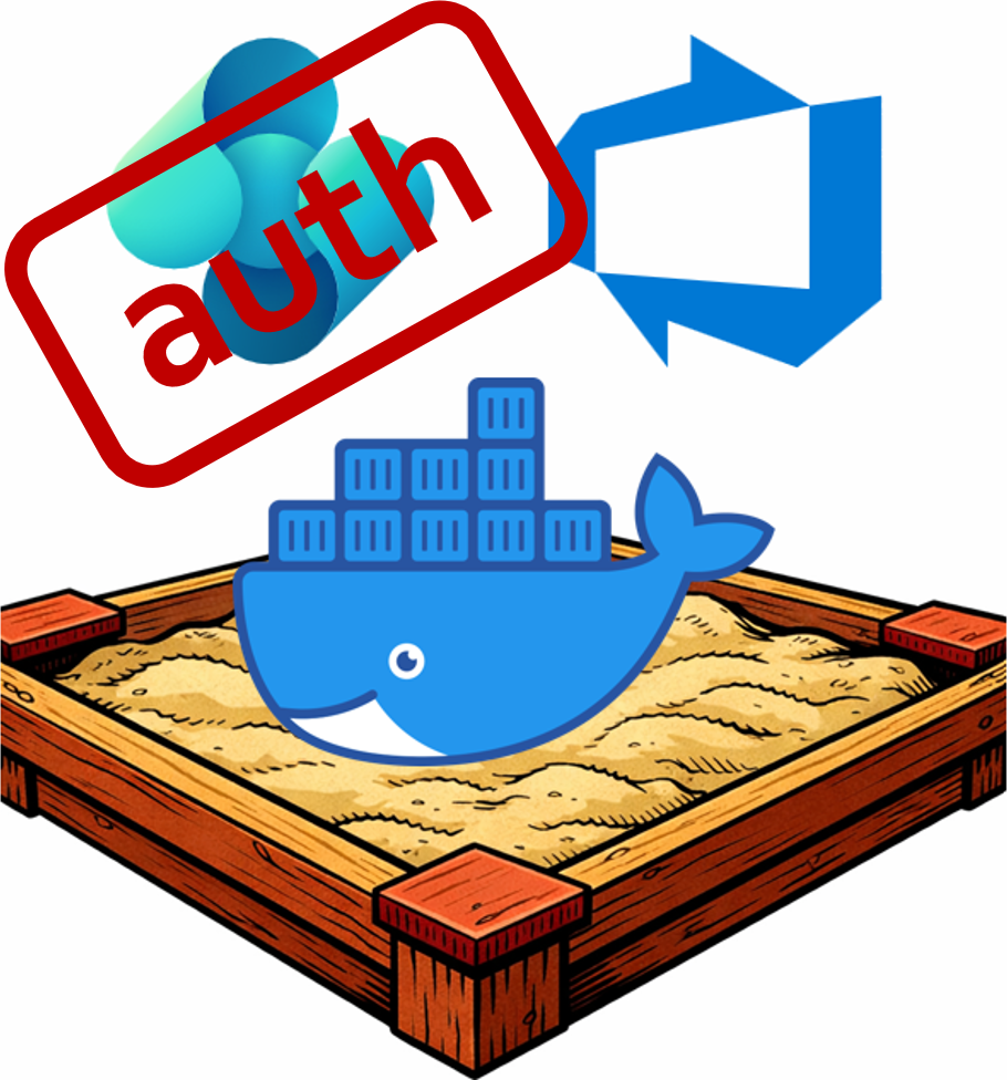 Docker sandbox credential injection for Business Central